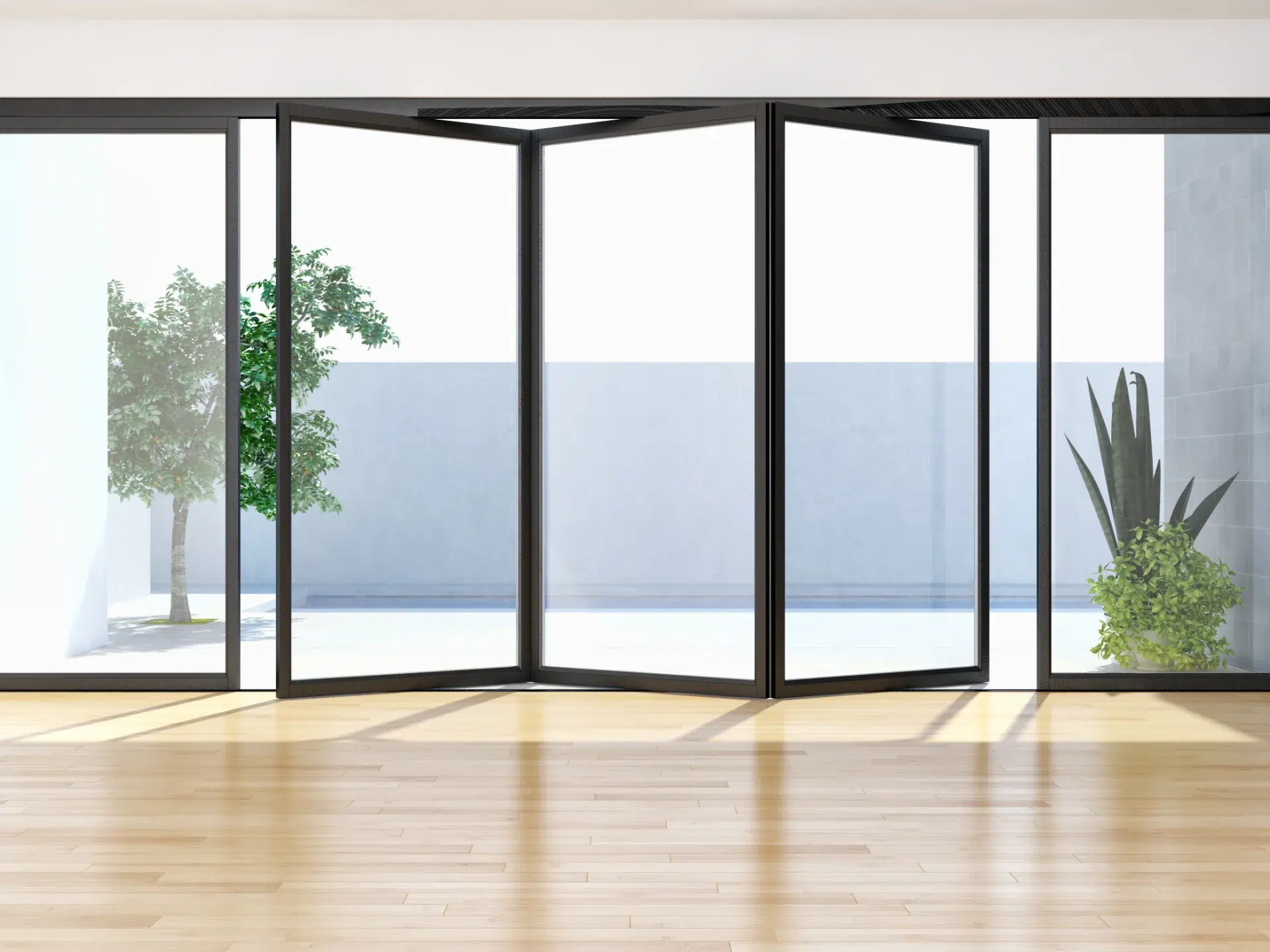 VLX 100 Bifold / Folding Door in Boca Raton, FL | Sightline Windows & Doors Boca Raton - detail 1