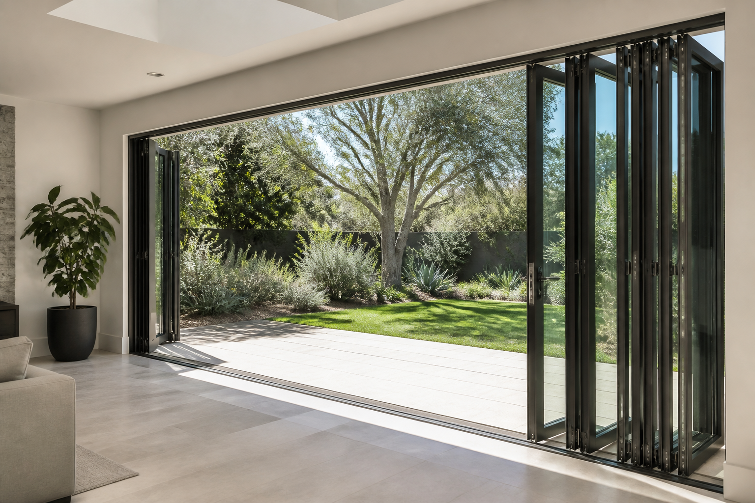 VLX 100 Bifold / Folding Door in Boca Raton, FL | Sightline Windows & Doors Boca Raton - detail 4