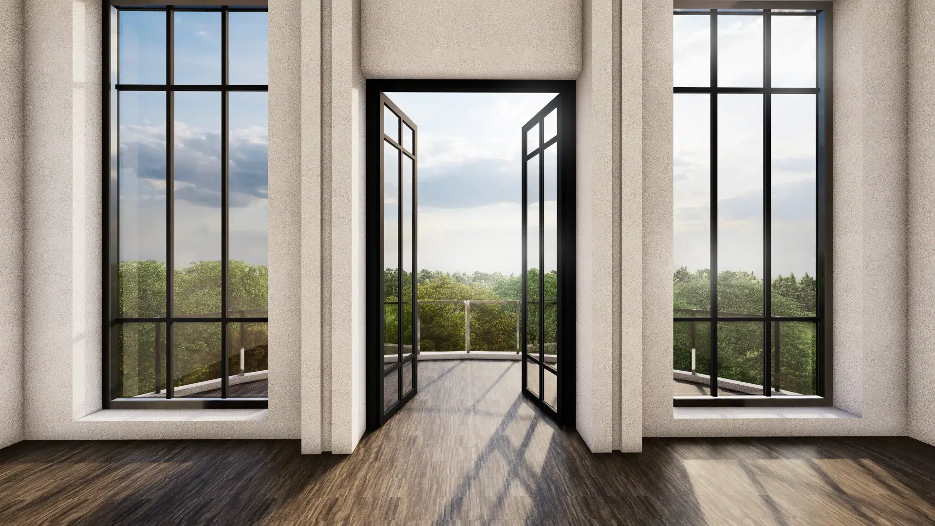 VLX 100 Double Swing / French Door in Boca Raton, FL | Sightline Windows & Doors Boca Raton - detail 1
