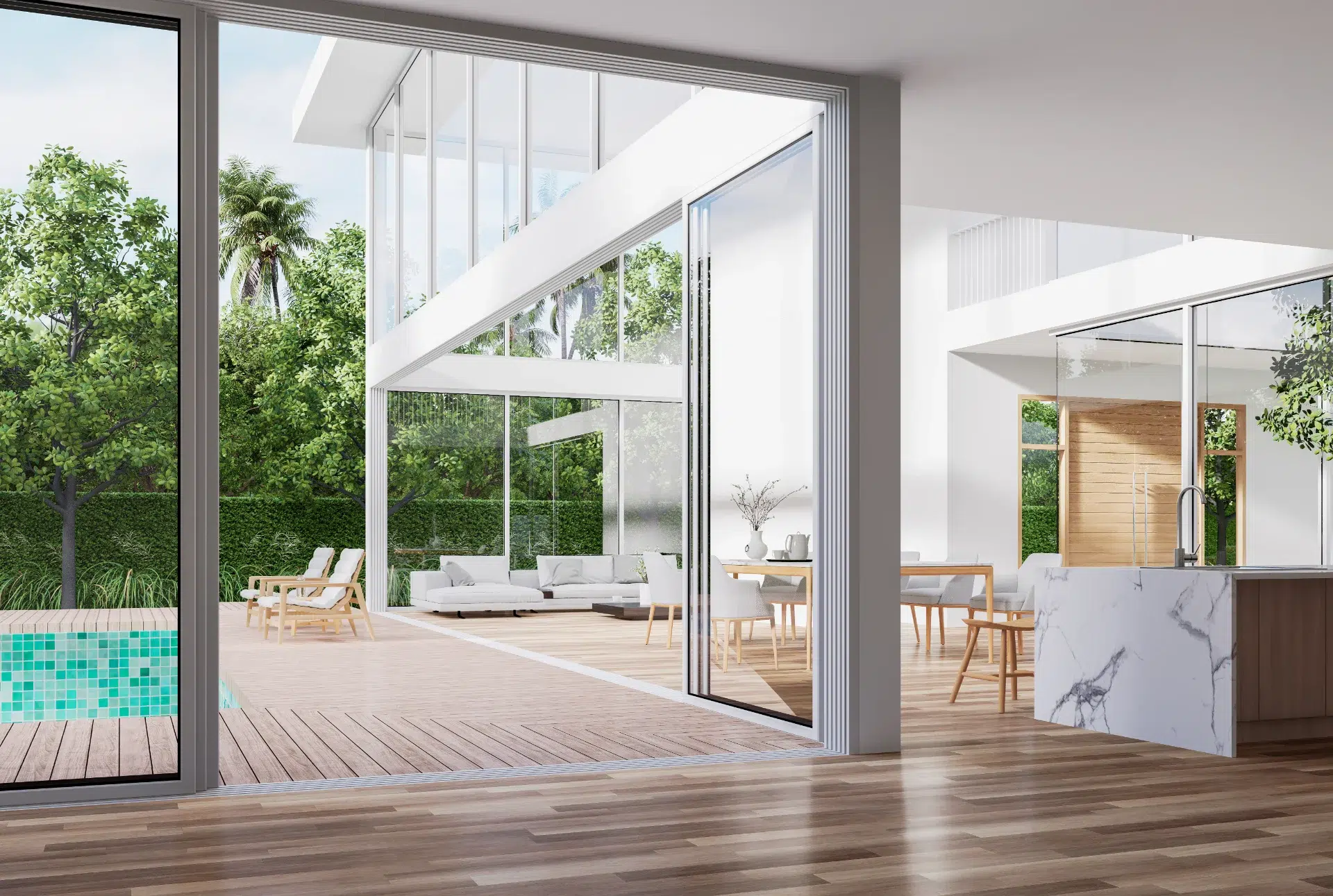 VLX 138 Panoramic Sliding Door in Boca Raton, FL | Sightline Windows & Doors Boca Raton - detail 1