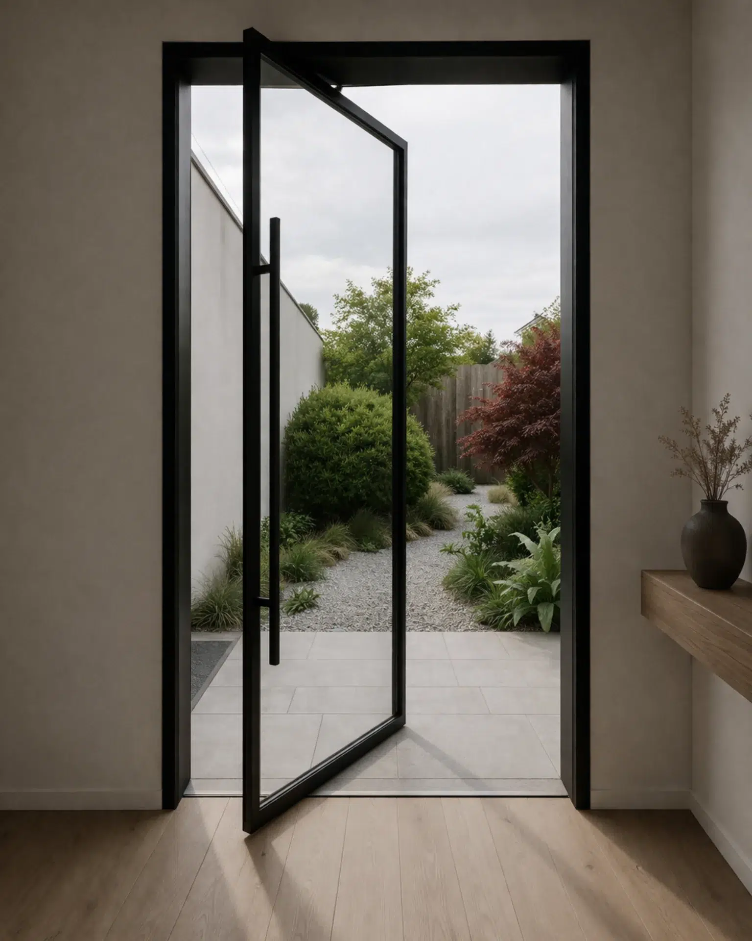 VLX 100 Pivot Door in Boca Raton, FL | Sightline Windows & Doors Boca Raton - detail 1