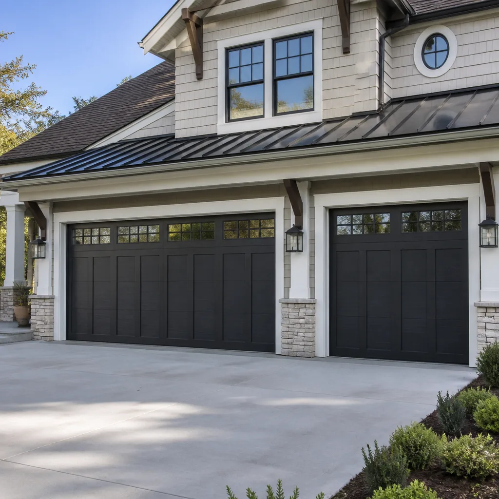 Impact garage doors